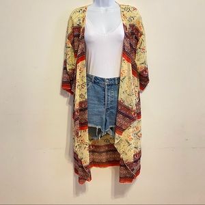 Luloroe kimono floral size medium